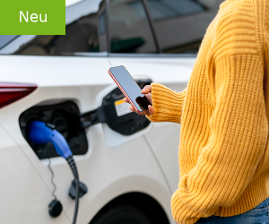 Bild mit einem Elektroauto und Smart Charging